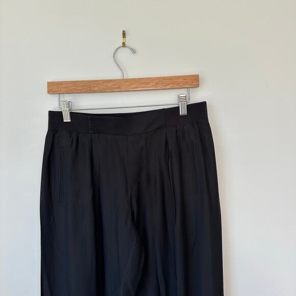 NWOT ATM Pure Silk Jogger Pant Black S - Picture 7 of 11